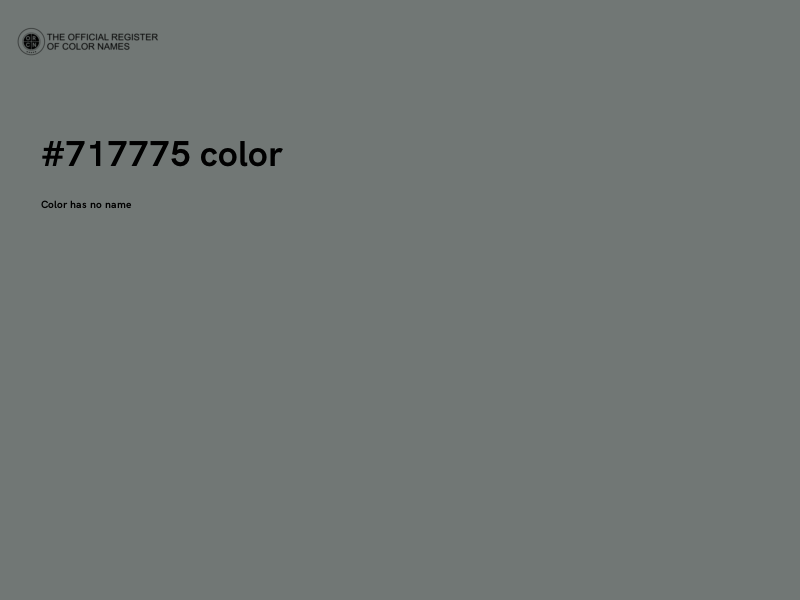 #717775 color image
