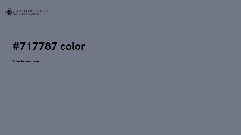 #717787 color image