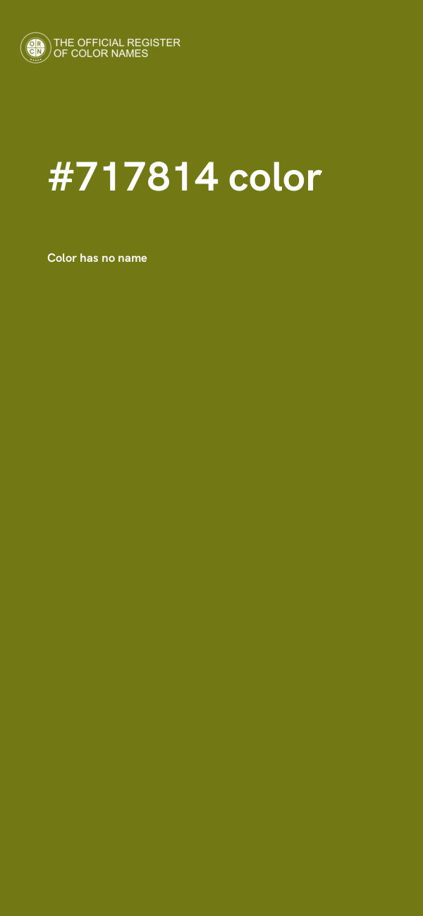 #717814 color image