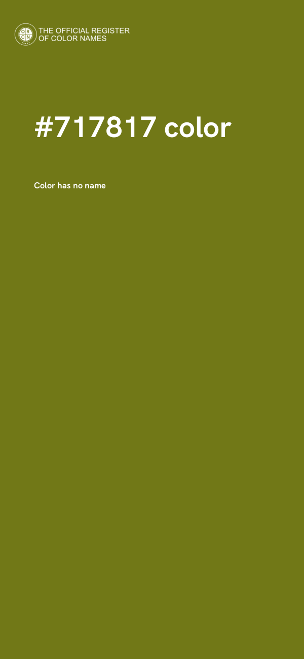 #717817 color image