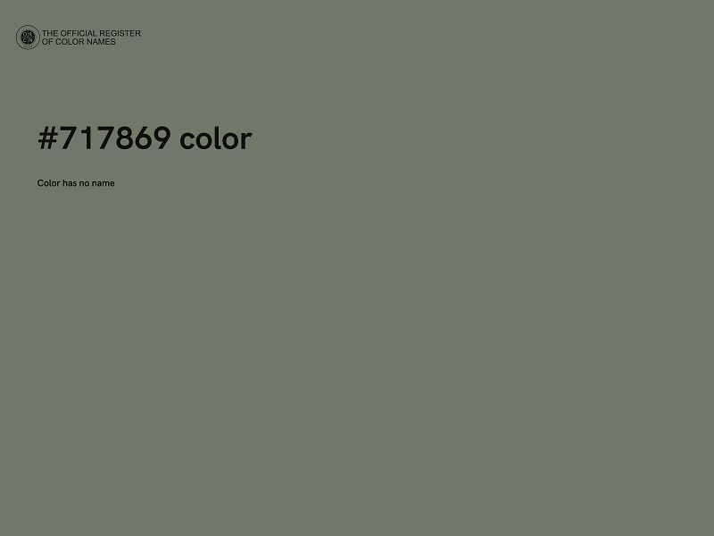 #717869 color image