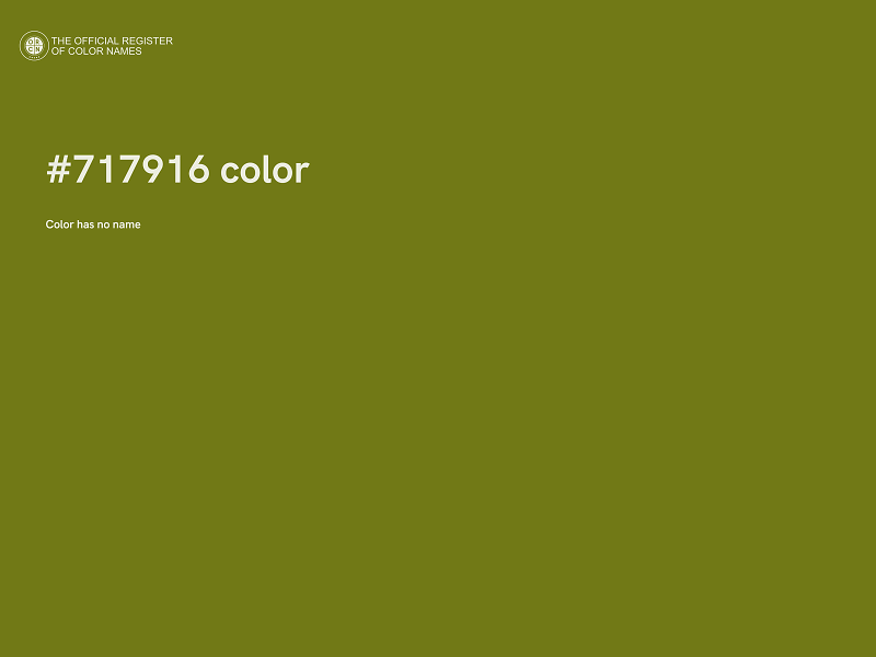 #717916 color image