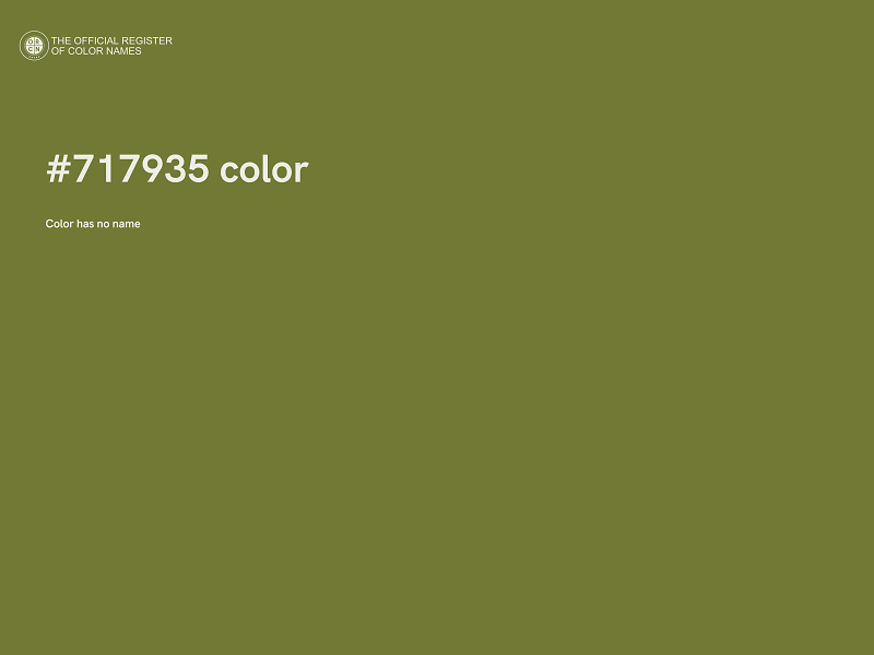#717935 color image