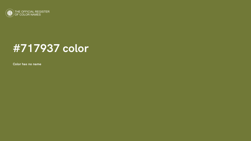 #717937 color image