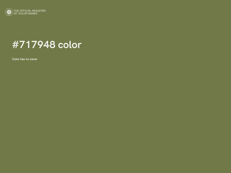 #717948 color image