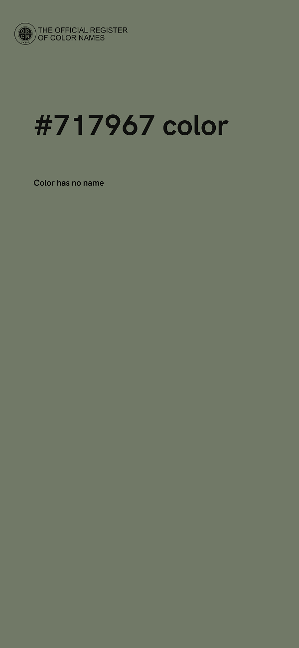 #717967 color image