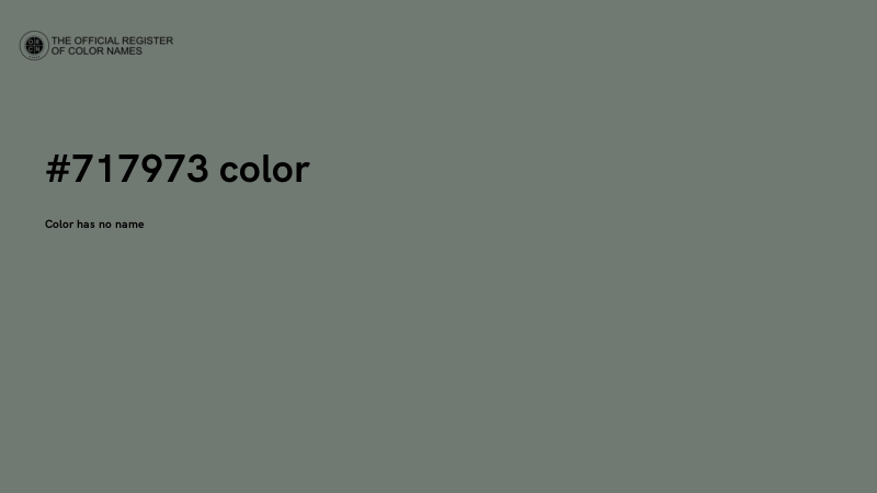 #717973 color image