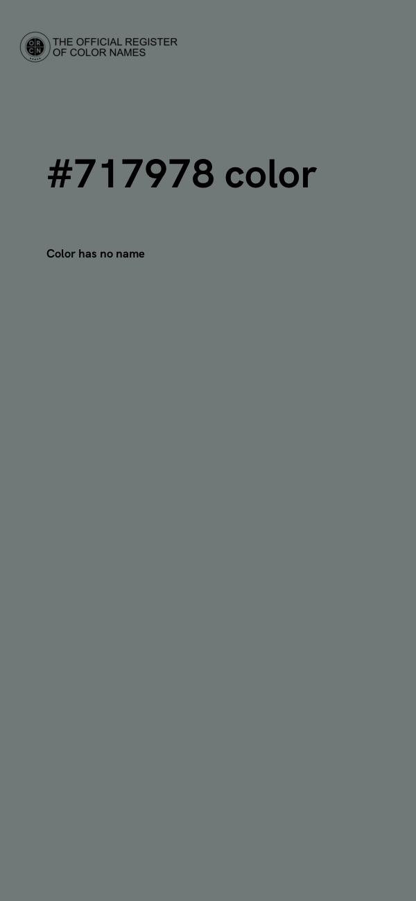 #717978 color image