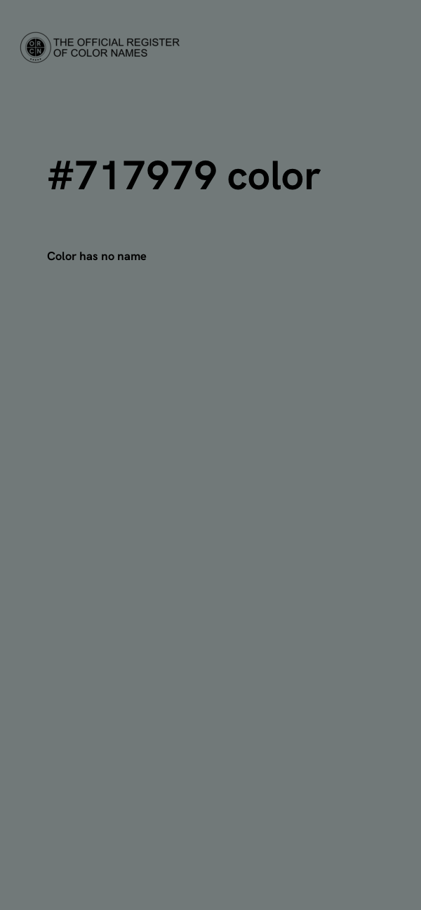 #717979 color image