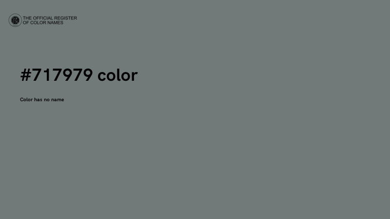 #717979 color image