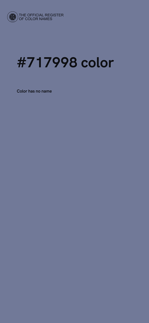 #717998 color image