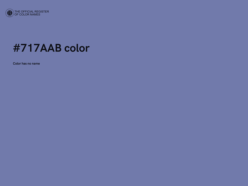 #717AAB color image