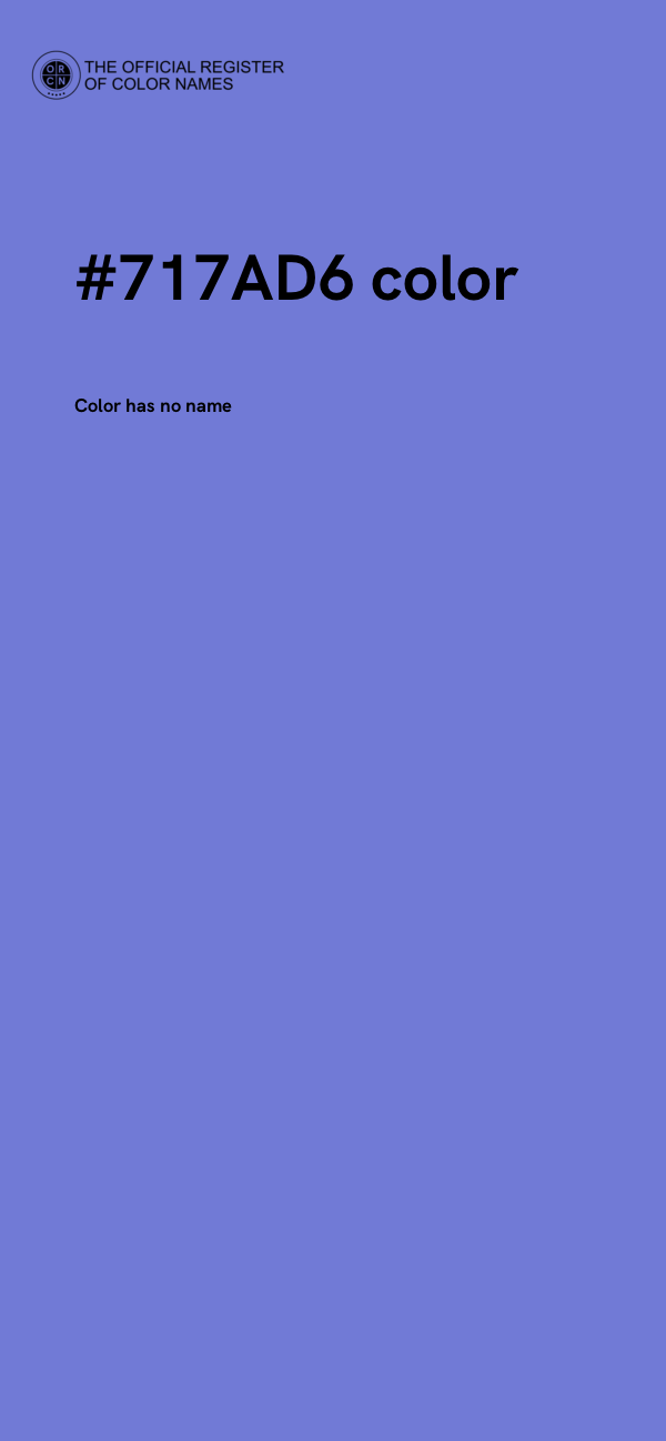 #717AD6 color image