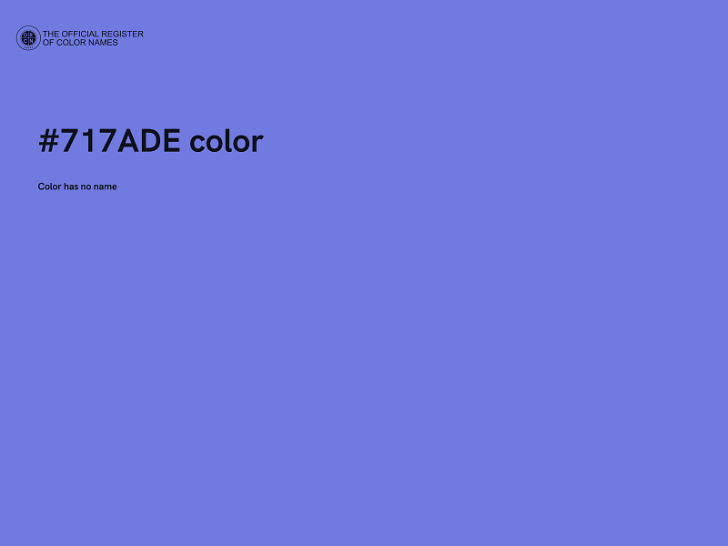 #717ADE color image