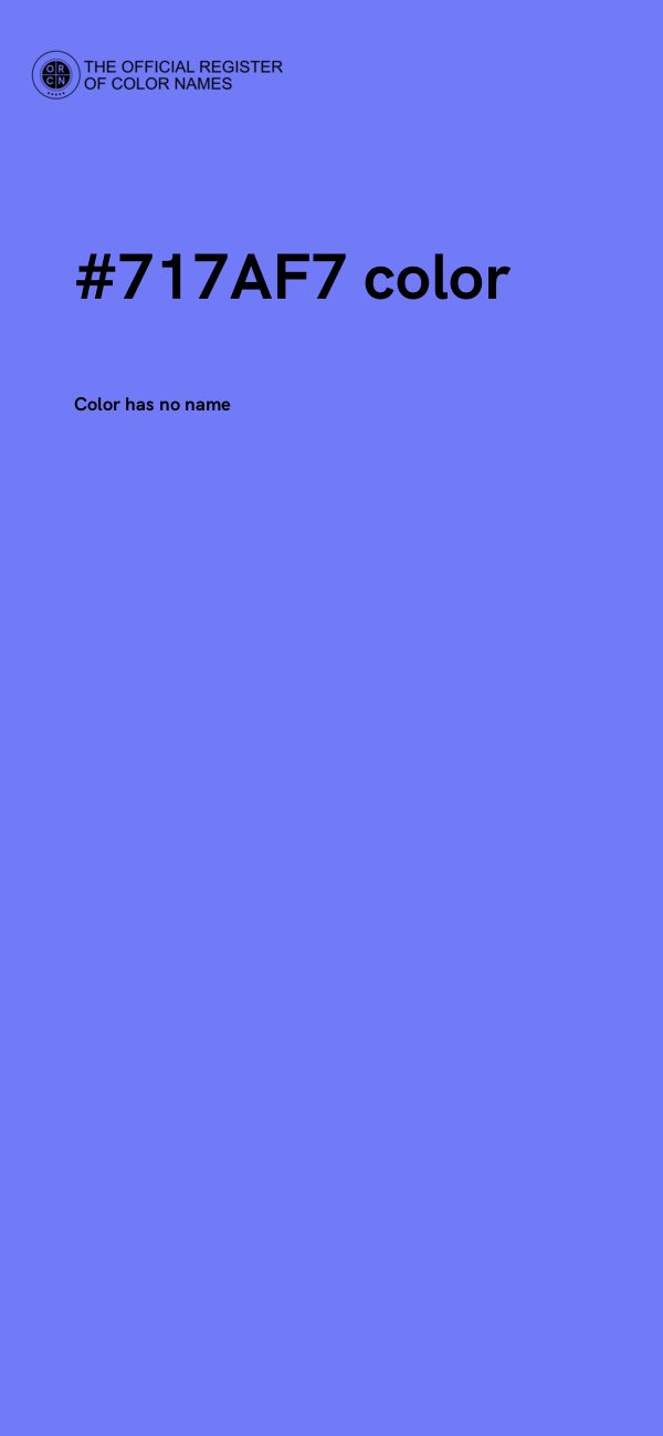 #717AF7 color image