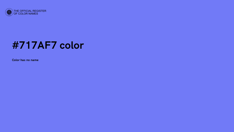 #717AF7 color image