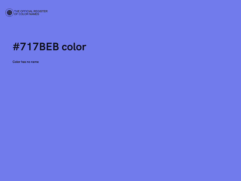 #717BEB color image