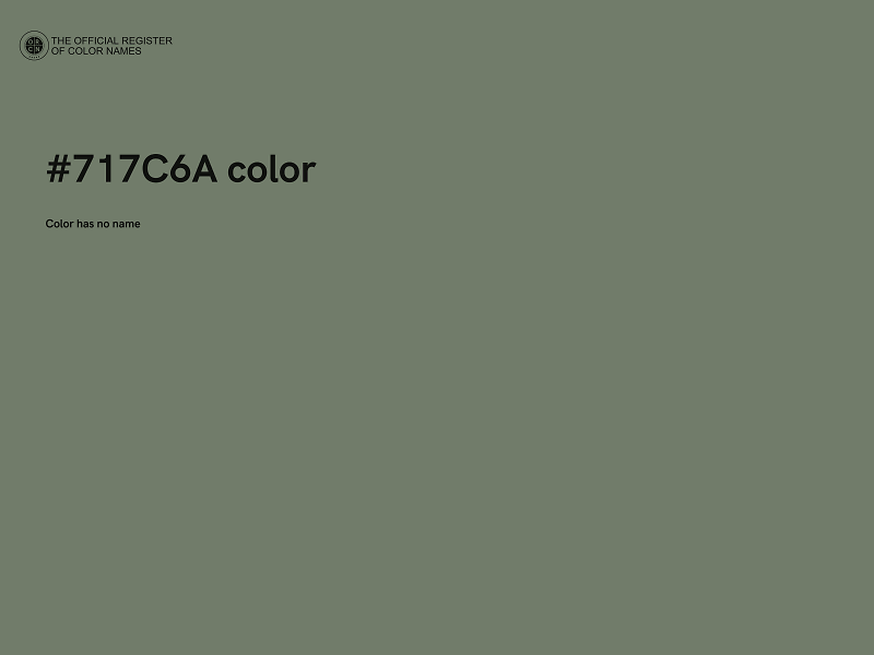 #717C6A color image