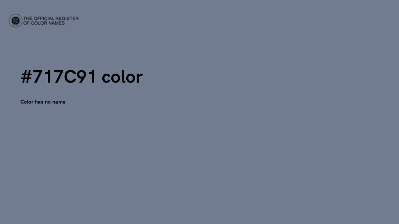 #717C91 color image