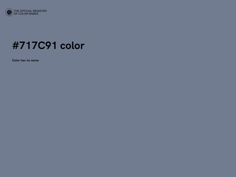 #717C91 color image
