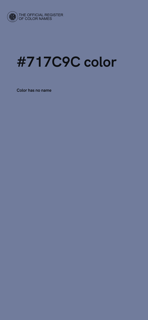#717C9C color image