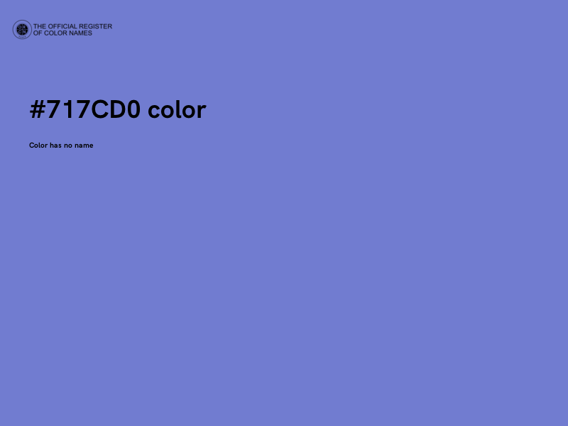 #717CD0 color image