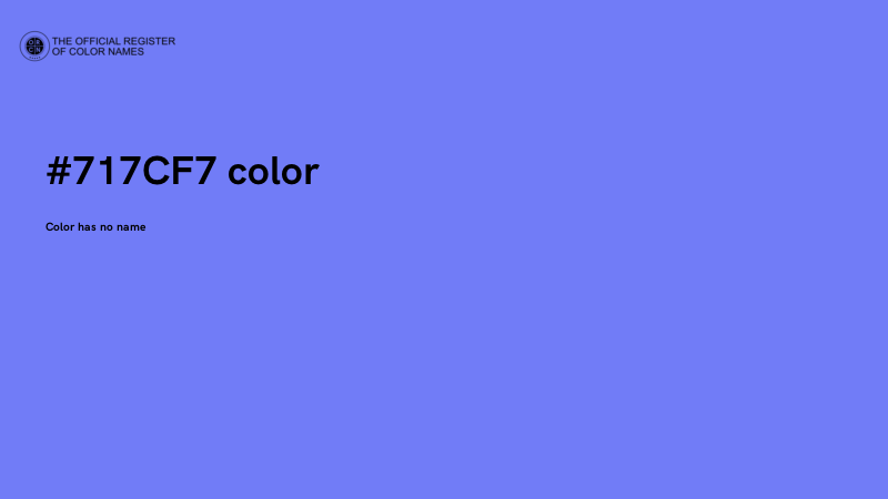 #717CF7 color image