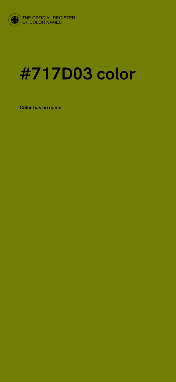 #717D03 color image