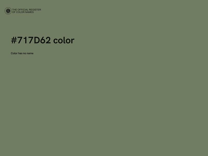 #717D62 color image