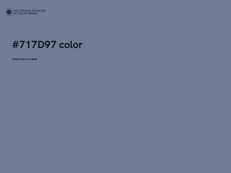 #717D97 color image