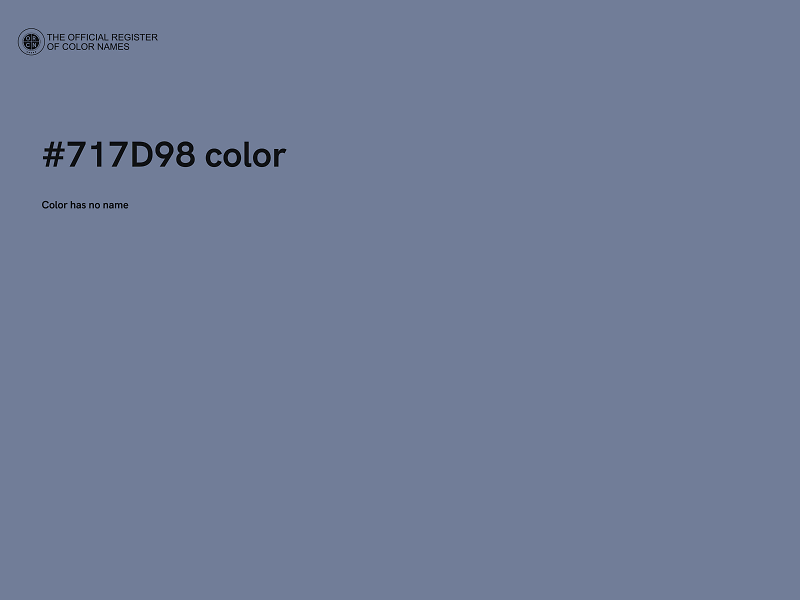 #717D98 color image