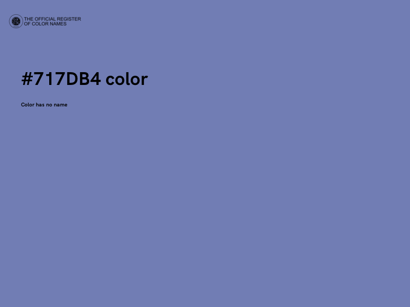 #717DB4 color image