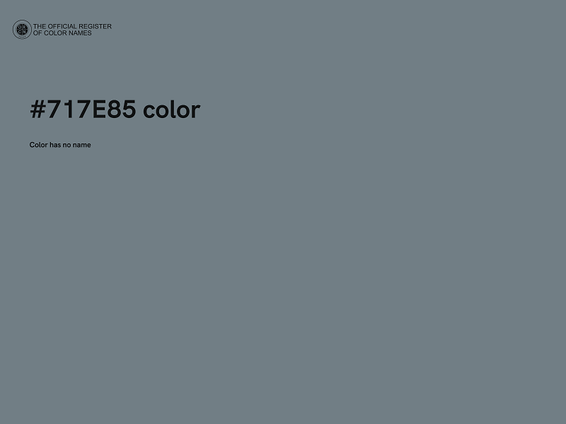 #717E85 color image