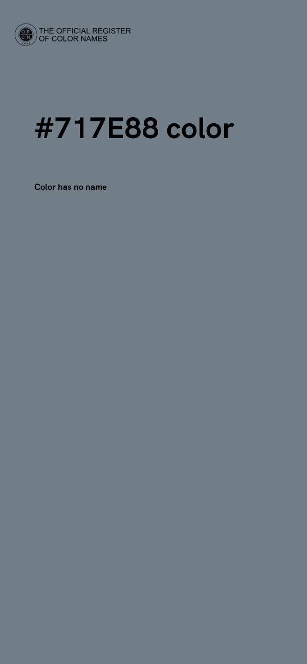 #717E88 color image