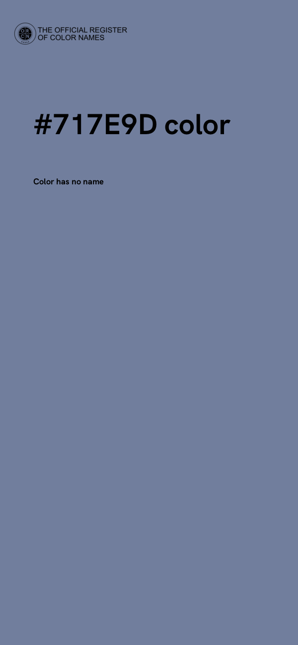 #717E9D color image