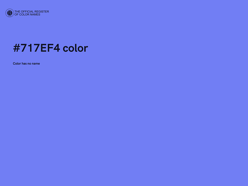 #717EF4 color image