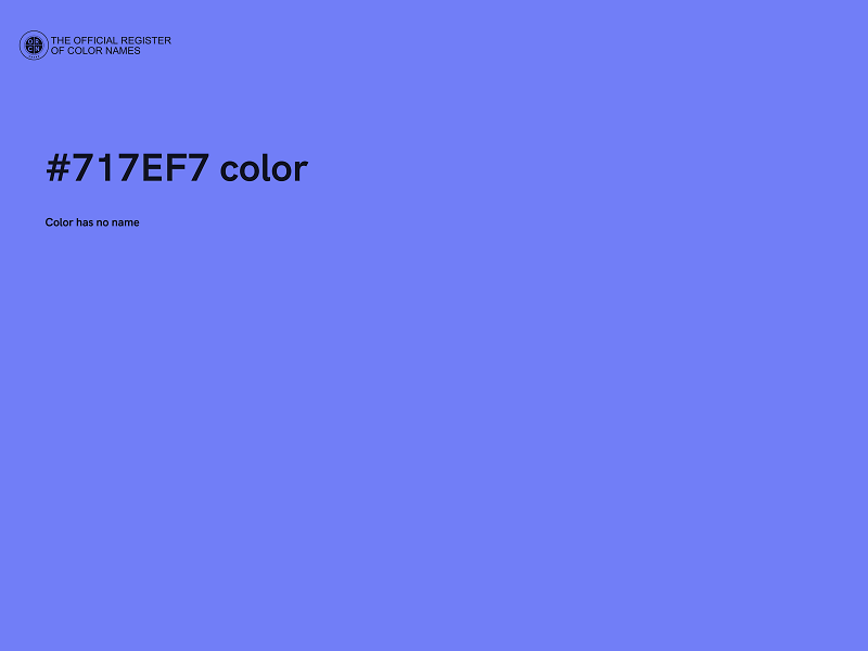 #717EF7 color image