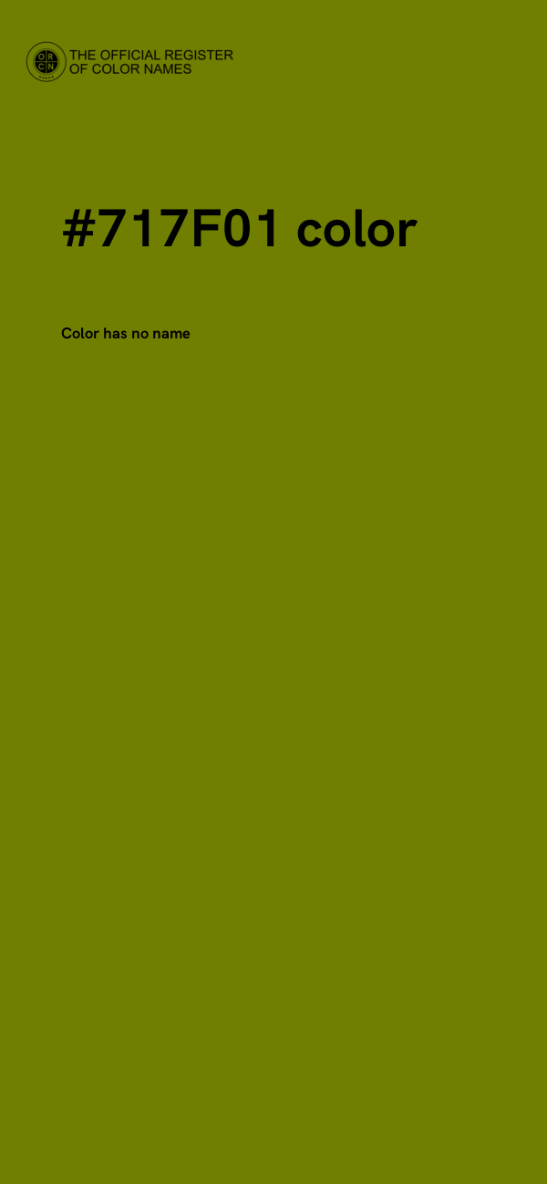 #717F01 color image