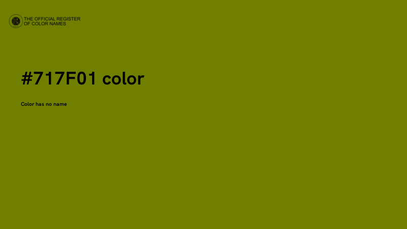 #717F01 color image
