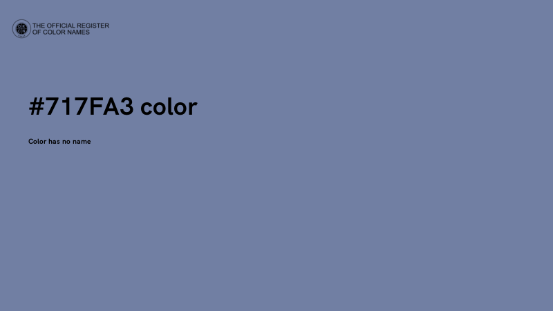 #717FA3 color image