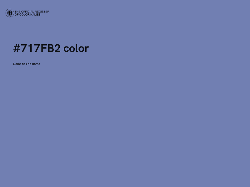 #717FB2 color image