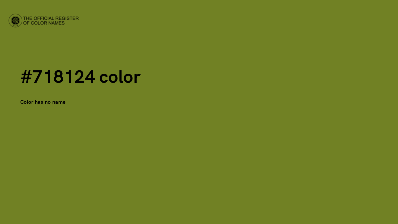 #718124 color image