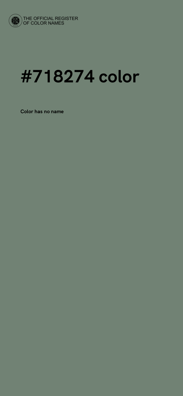 #718274 color image
