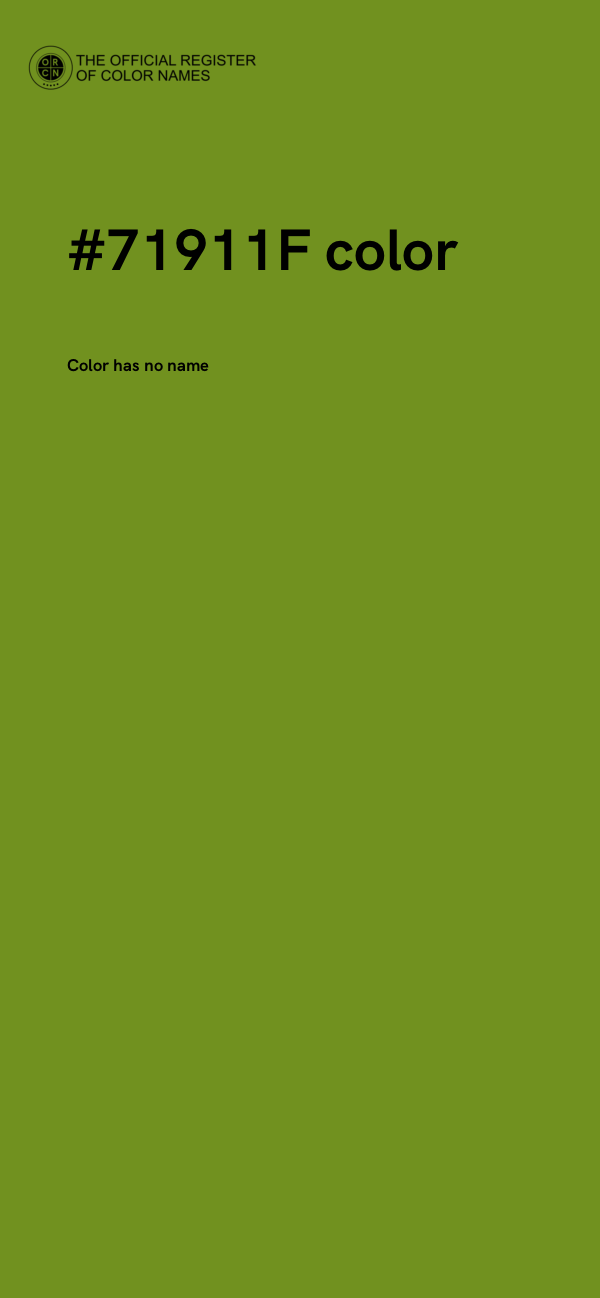#71911F color image