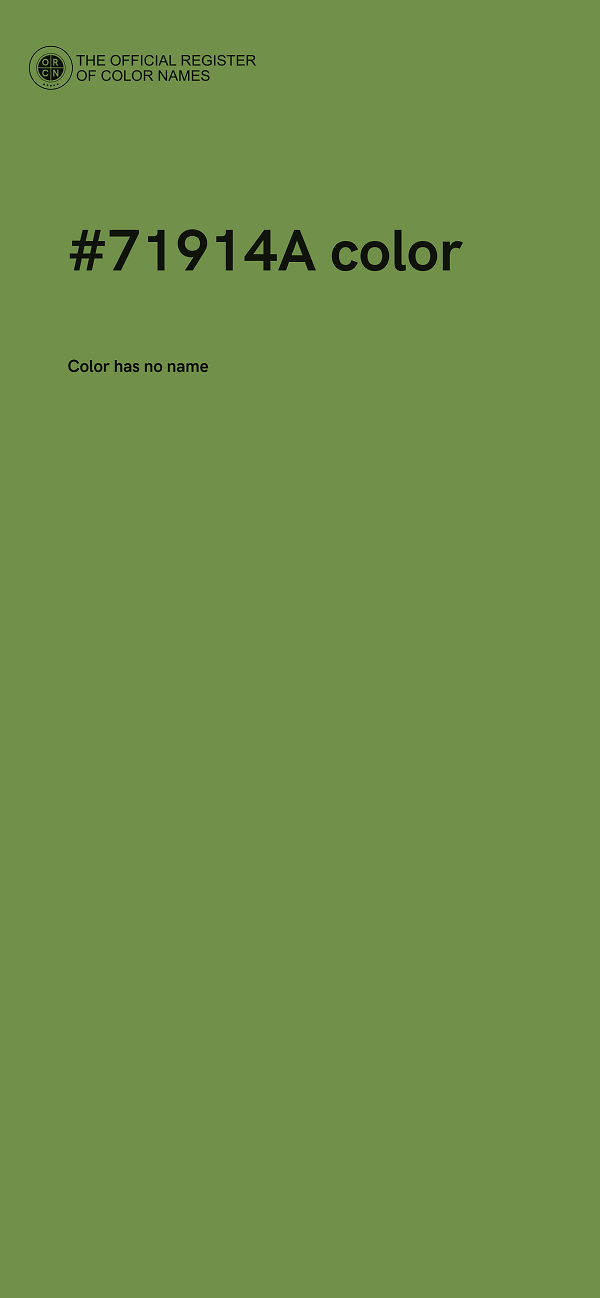 #71914A color image