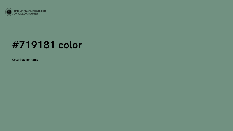 #719181 color image