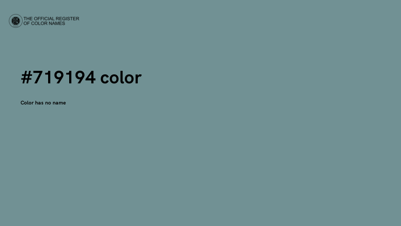 #719194 color image