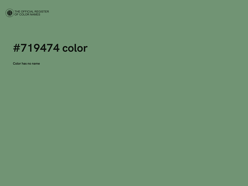 #719474 color image