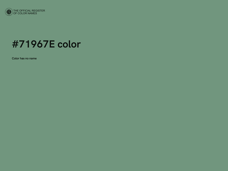 #71967E color image