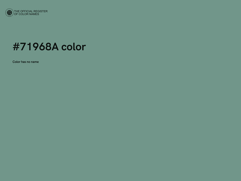 #71968A color image